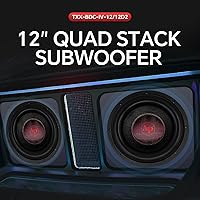 Audiopipe TXX-BDC-IV-12 12″ Quad Stack Composite Cone Subwoofer — image 2