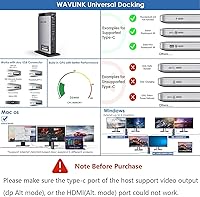 WAVLINK USB C DisplayLink Triple Display Docking Station — image 6