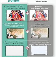 GYUEM 120 Inch Projector Screen with Stand — image 3