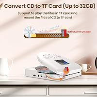 Erasiny CD535B Portable CD Player with Bluetooth — image 5