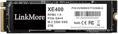 LinkMore XE400 2TB PCIe Gen4 NVMe SSD