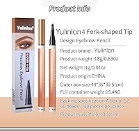 Yulinlon 4-Tip Eyebrow Pen 1#Light Brown — image 7