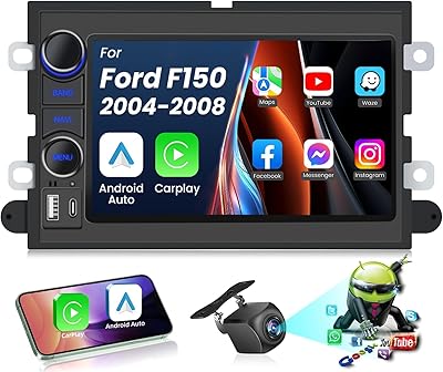 Fortdows Car Radio for Ford F150 2004–2008, 4GB RAM + 32GB Storage