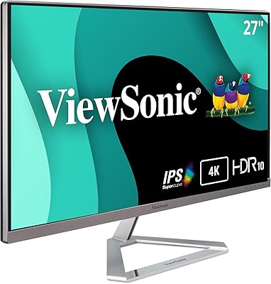 ViewSonic VX2776-4K-MHDU 27-Inch 4K UHD Monitor