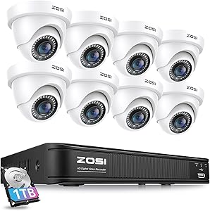 ZOSI 5MP 8-Channel Security Camera System 1TB Review