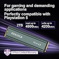 Ediloca 2TB M.2 NVMe SSD with Heatsink — image 3