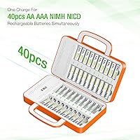 EBL C880 40-Slot Battery Charger — image 2