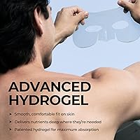 HommeFace Men’s Revitalizing Hydrogel Facial Mask Set (5ct) — image 4
