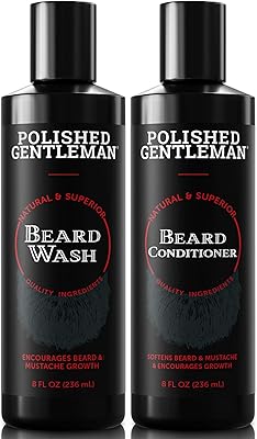 Polished Gentleman Beard Wash and Conditioner Set - 8oz