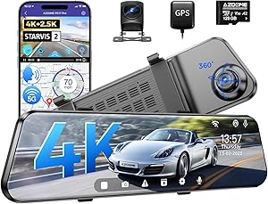 AZDOME PG17 Pro Mirror Dash Cam Review