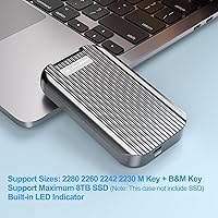 StarLinker 40Gbps M.2 NVMe SSD Enclosure 8TB — image 6