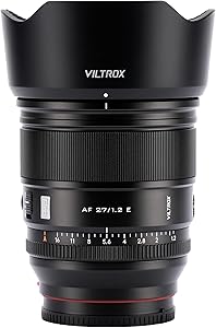 VILTROX PRO 27mm f/1.2 Auto Focus Prime Lens for Sony E-Mount Review