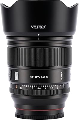 VILTROX PRO 27mm f/1.2 Auto Focus Prime Lens for Sony E-Mount