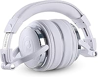 2CANZ 2ONE Pro Matte White DJ Headphones — image 2