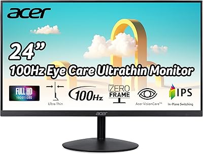 Acer SB242Y EBI 23.8″ Full HD IPS Monitor