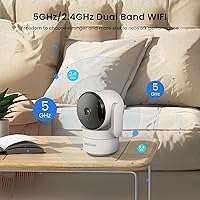AMOROM 2K Pan-Tilt Indoor Security Camera — image 2