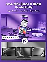 JSAUX FlipGo Pro 16″ Dual Portable Monitor — image 3