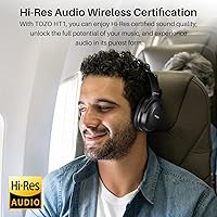 TOZO HT1 Hybrid Active Noise Cancelling Headphones — image 8