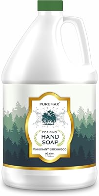 Puremax Mahogany Birchwood Foaming Hand Soap 128oz