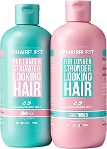 HAIR BURST Shampoo and Conditioner Set Coconut & Avocado Review
