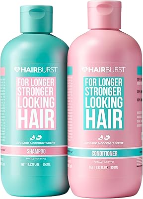 HAIR BURST Shampoo and Conditioner Set Coconut & Avocado