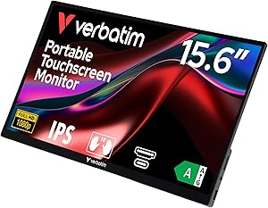 Verbatim 15.6″ Portable Touchscreen Monitor Review