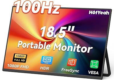 HotYeah 18.5-inch Portable Monitor