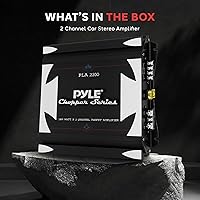 Pyle PLA2200 1400W 2-Channel Car Stereo Amplifier — image 6