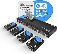 OREI UHD48-EX230-K 4K 4x4 HDMI Extender Matrix — image 2