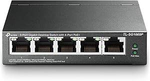 TP-Link TL-SG1005P 5-Port Gigabit PoE Switch Review