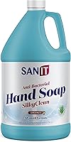 Sanit Silky Clean Antibacterial Liquid Gel Hand Soap Refill, Coconut, 1 Gallon — image 1