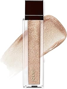 Jouer Long Wear Lip Topper Skinny Dip - Shimmering Golden Nude Review