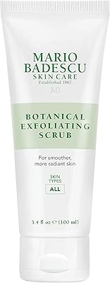 Mario Badescu Botanical Exfoliating Scrub, 3.4 Fl Oz