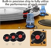Popsky 3-Speed Bluetooth Turntable — image 5