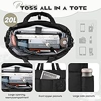 RAINSMORE Laptop Tote Bag for Women 15.6 Inch — image 3