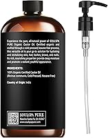 SoulSpa Pure Organic Castor Oil 16 fl oz — image 9