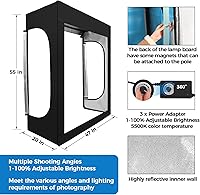 hellovetee 47″x20″x55″ Photo Light Box — image 4