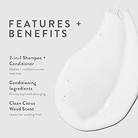 MITCH by Paul Mitchell Double Hitter 2-in-1 Shampoo & Conditioner, 9.59oz — image 2