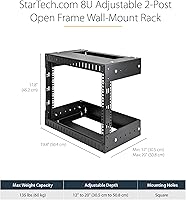 StarTech 8U 19″ Wall Mount Network Rack — image 2