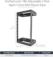 StarTech 18U 19″ Wall Mount Network Rack — image 3