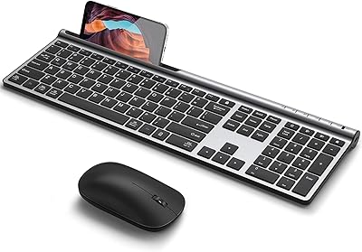 CHESONA Wireless Keyboard and Mouse Combo