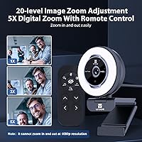 VITADE 862Pro 1080P 60FPS Webcam with Remote Control — image 5