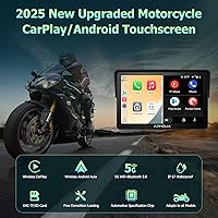 APHQUA 722 Motorcycle GPS Navigation System with Apple CarPlay & Android Auto — image 5