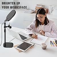 LitONES Desk Ring Light with Stand and Phone Holder — image 9