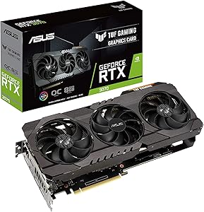 ASUS TUF Gaming NVIDIA GeForce RTX 3070 OC Edition Graphics Card