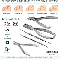Blizzard Podiatry Tool Kit 5-Piece Set — image 4