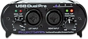 ART USB Dual Pre Two Channel Preamplifier/Computer Interface