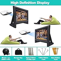 GYUEM 21 Feet Inflatable Outdoor Projector Movie Screen — image 2