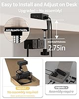 HOPOW QT1360-CU Desk Clamp Power Strip — image 3