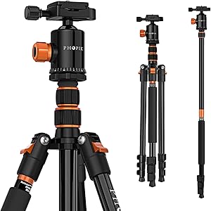 PHOPIK PT244 77″ Camera Tripod